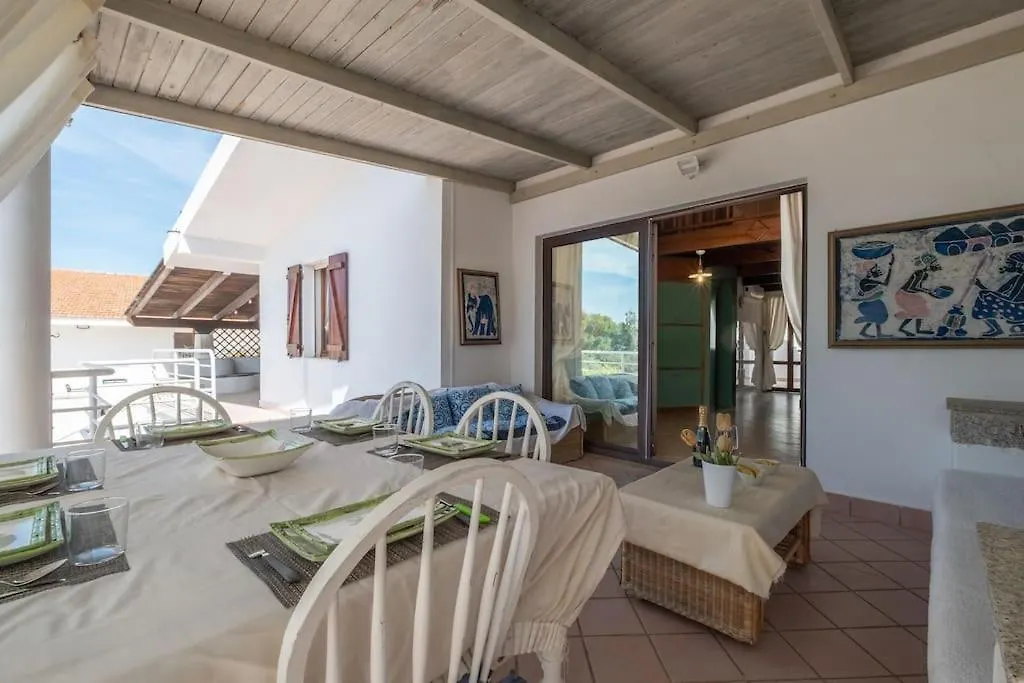 House, Just 1 Minute From The Beach Porto Pino Italia