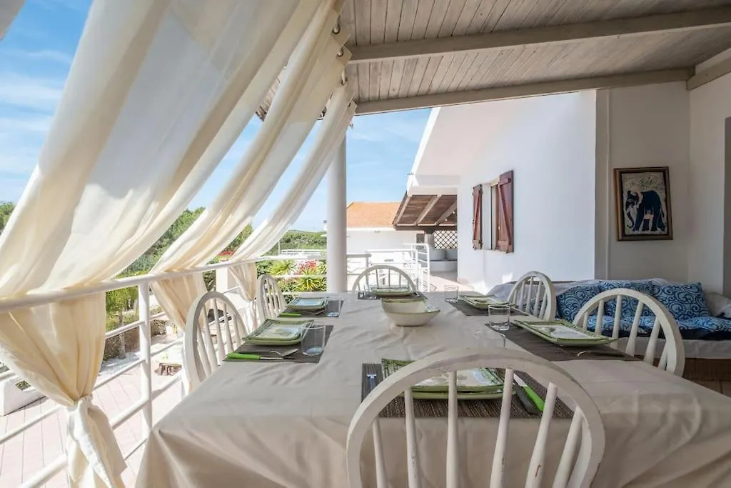 Villa House, Just 1 Minute From The Beach Porto Pino Italia