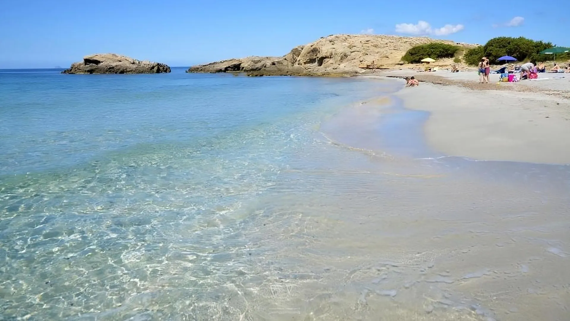 House, Just 1 Minute From The Beach Porto Pino Ιταλία